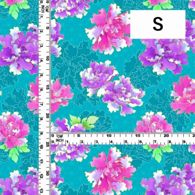 Japan Fabric / Peony / JWA-007-LBL