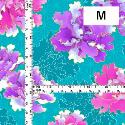 Japan Fabric / Peony / JWA-007-LBL