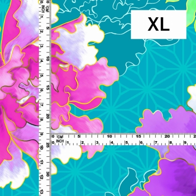 Japan Fabric / Peony / JWA-007-LBL