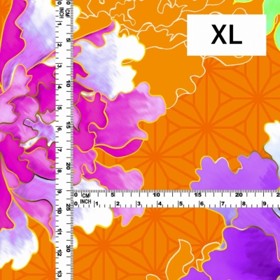 Japan Fabric / Peony / JWA-007-OR