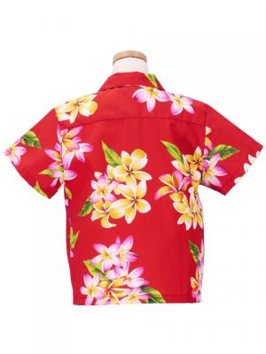 Hawaiian Shirt Girls / Red / Gc103r