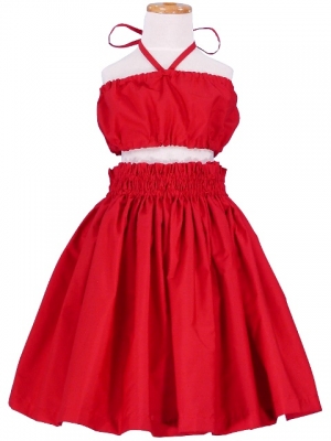 Hula Kids Set up Keiki / Solid / Red / Gc42