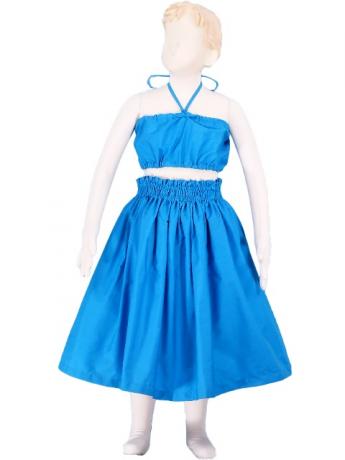 Hula Kids Pa'u Keiki / Solid / Blue / Gc44lbl