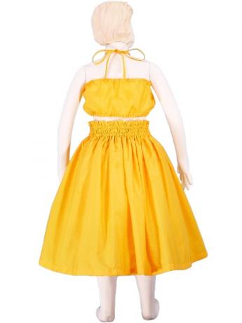 Hula Kids Pa'u Keiki / Solid / Yellow / Gc45ye