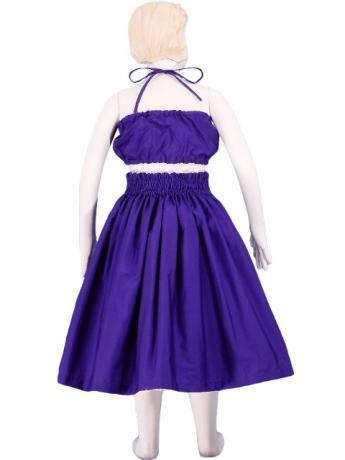 Hula Kids Pa'u Keiki / Solid / Egg Plant / Gc47pu