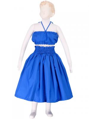 Hula Kids Pa'u Keiki / Solid / Royal Blue / Gc69bl