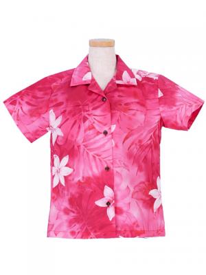 Hawaiian Shirt Girls / Red / Gc71r