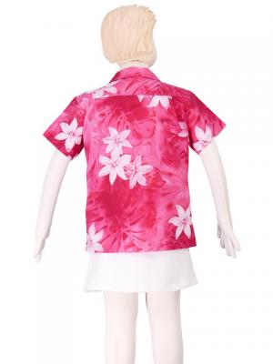 Hawaiian Shirt Girls / Red / Gc71r