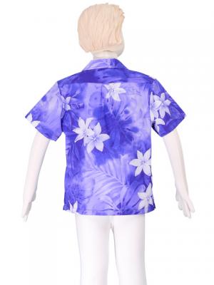 Hawaiian Shirt Boys / Purple / Gc73p