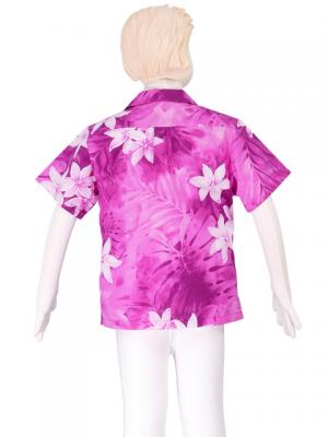 Hawaiian Shirt Boys / Pink / Gc73pi