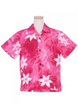 Hawaiian Shirt Boys / Red / Gc73r
