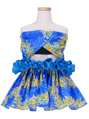 Hula Tahitian Set up Kids /Blue / Gc80