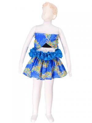 Hula Tahitian Set up Kids /Blue / Gc80