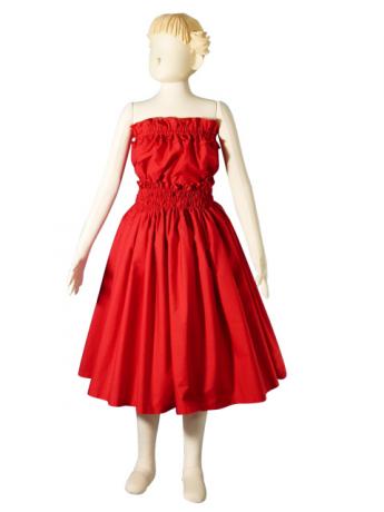 Hula Junior Set up Keiki / Solid / Red / XL-size / Gck28-XL