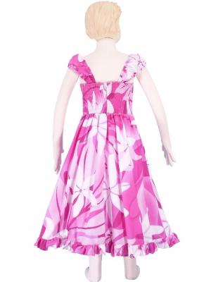 Hula Kids Midi Dress Keiki / Pink / Gcw15
