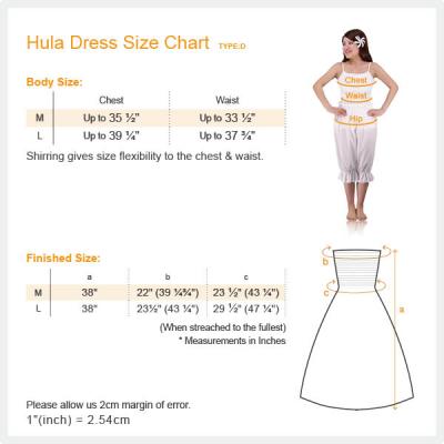 Hula Gradation Midi Dress with Lehua Print / Pink, Yellow & Purple / J1417