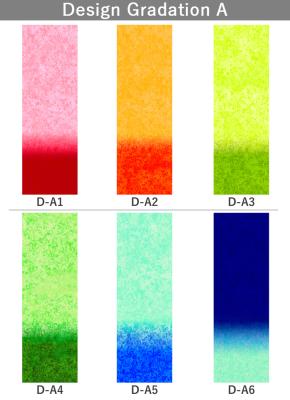 [Gradation]Custom Midi Dress with Shantung/ Design-Gradation / JC36-gradation-D