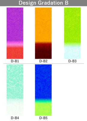 [Gradation]Custom Midi Dress with Shantung/ Design-Gradation / JC36-gradation-D