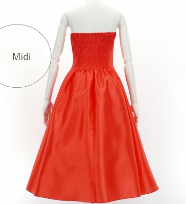 Custom Midi Dress  / JC2-solid