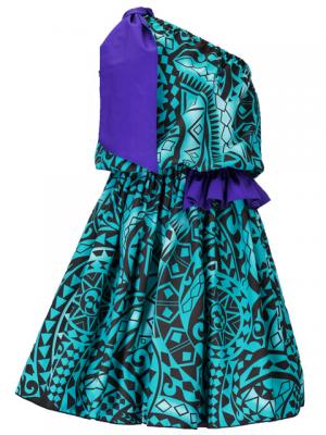 Hula Tahitian Set up Kids / Green / Gk1g