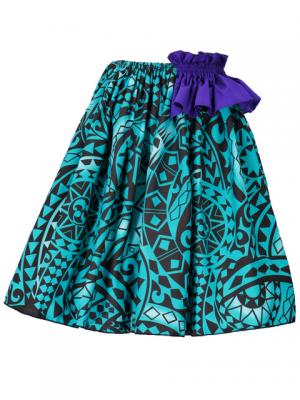 Hula Tahitian Set up Kids / Green / Gk1g