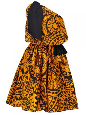 Hula Tahitian Set up Kids / Yellow / Gk1y
