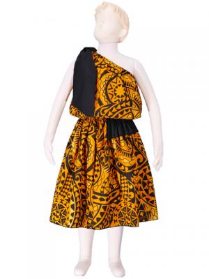 Hula Tahitian Set up Kids / Yellow / Gk1y