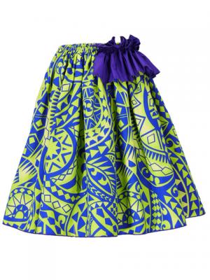 Hula Tahitian Set up Kids / YellowGreen / Gk1yg