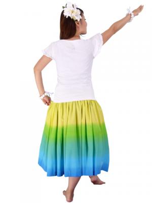 Hula T-shirt / Frilled Sleeve with Rose embroidery / GKD8sw