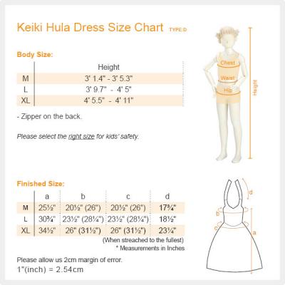 Hula Kids Keiki Long Halterneck Dress with Tiare Print / Lavender / Gcw35
