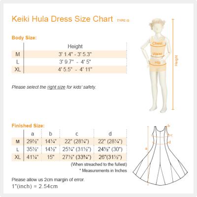Hula Kids Dress with Velvet / Green / Gp3g