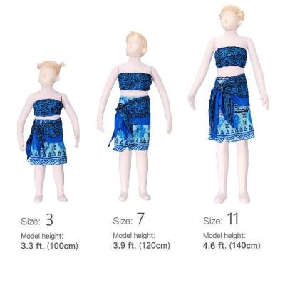 Hula Tahitian Set up Kids / Blue / Gp5bl