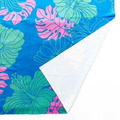Hula Fabric / Hawaiian Flower / JKH-536-BLGR