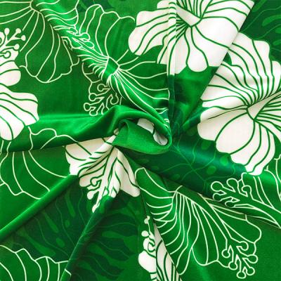 Hula Fabric / Hawaiian Flower / JKH-536-GR