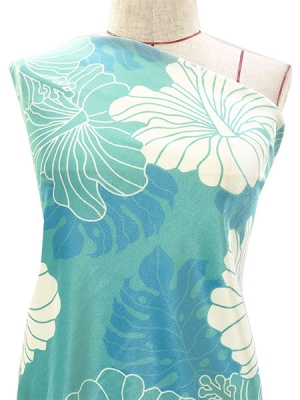 Hula Fabric / Hawaiian Flower / JKH-536-LBL
