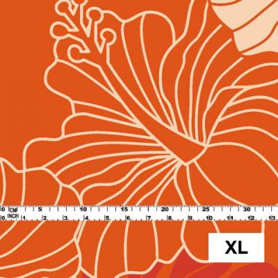 Hula Fabric / Hawaiian Flower / JKH-536-OR
