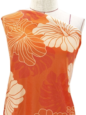 Hula Fabric / Hawaiian Flower / JKH-536-OR