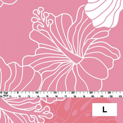 Hula Fabric / Hawaiian Flower / JKH-536-PI