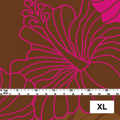 Hula Fabric / Hawaiian Flower / JKH-536-PIBR