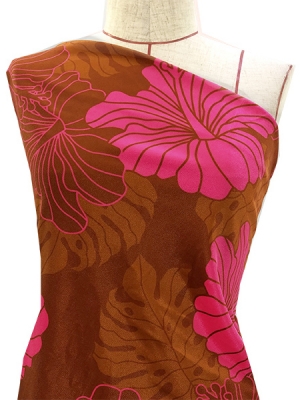 Hula Fabric / Hawaiian Flower / JKH-536-PIBR