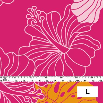 Hula Fabric / Hawaiian Flower / JKH-536-PIOR