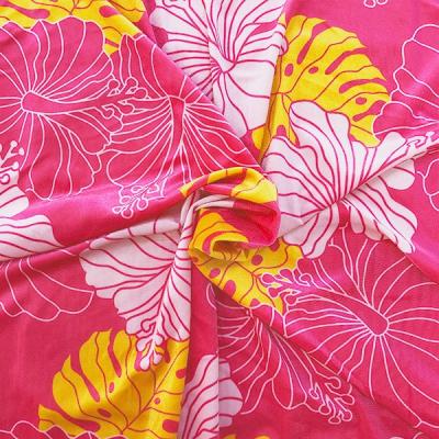 Hula Fabric / Hawaiian Flower / JKH-536-PIOR