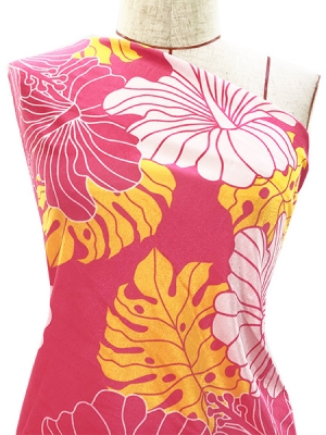 Hula Fabric / Hawaiian Flower / JKH-536-PIOR