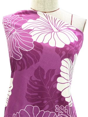 Hula Fabric / Hawaiian Flower / JKH-536-PU