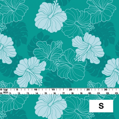 Hula Fabric / Hawaiian Flower / JKH-536-TBL