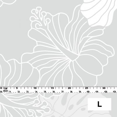 Hula Fabric / Hawaiian Flower / JKH-536-WH