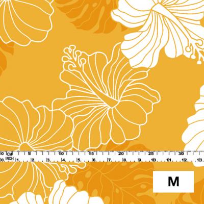 Hula Fabric / Hawaiian Flower / JKH-536-YE