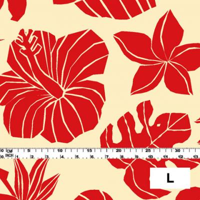 Hula Fabric / Hawaiian Flower / JKH-538-BERD