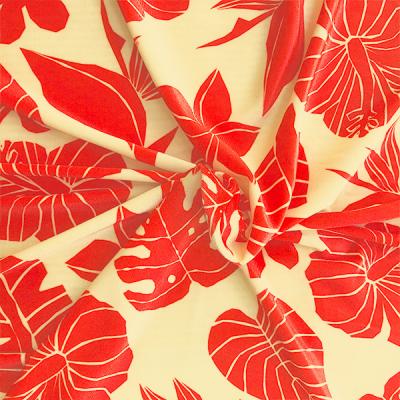 Hula Fabric / Hawaiian Flower / JKH-538-BERD