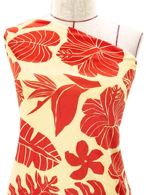 Hula Fabric / Hawaiian Flower / JKH-538-BERD